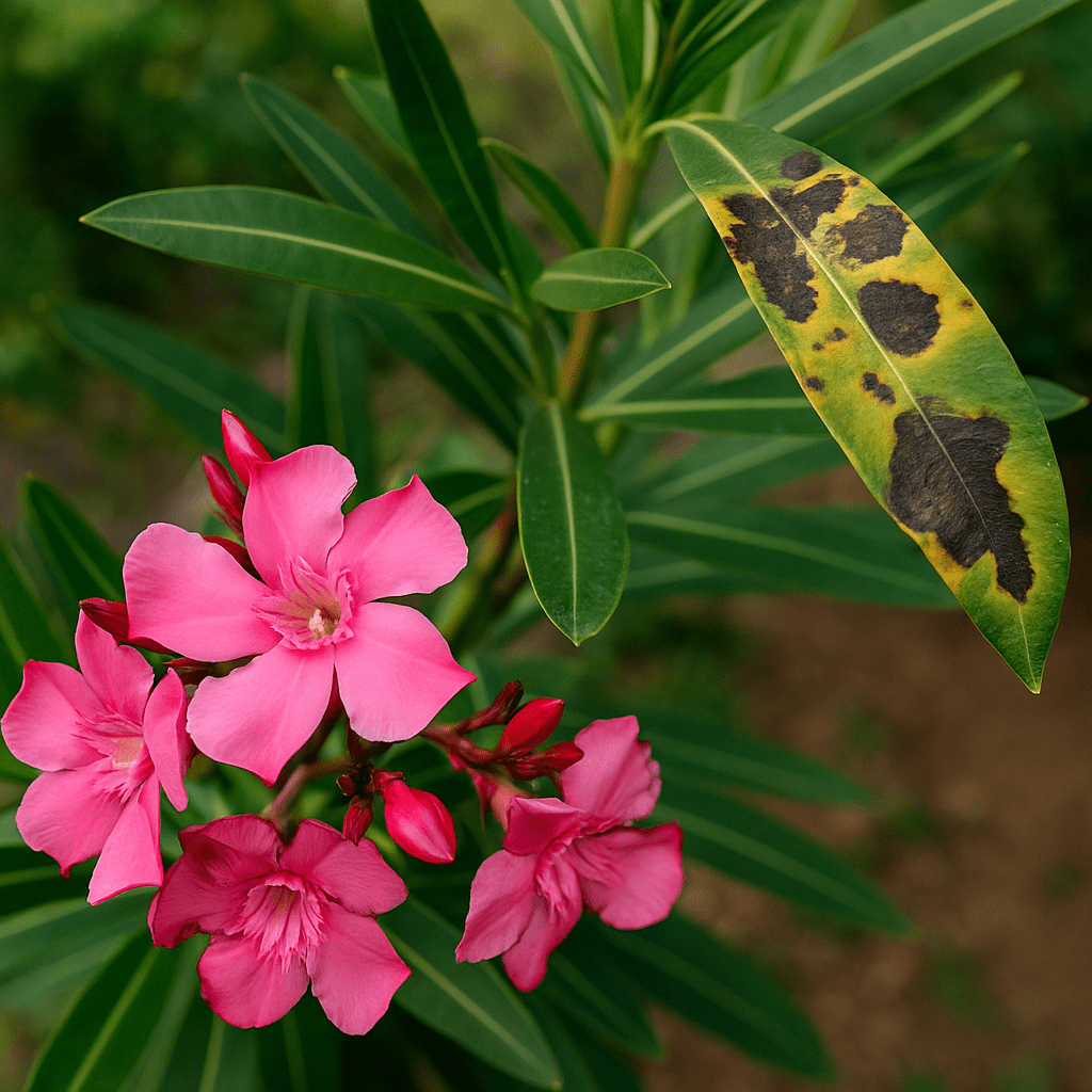 Jardin 19 maladie laurier rose