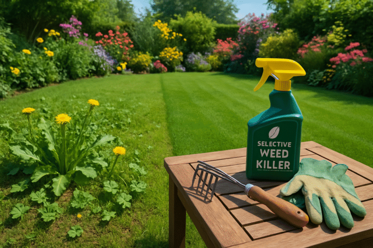 découvrez tout ce qu’il faut savoir sur le désherbant sélectif pour gazon : conseils d’utilisation, avantages, précautions et astuces pour préserver un gazon verdoyant sans mauvaises herbes.