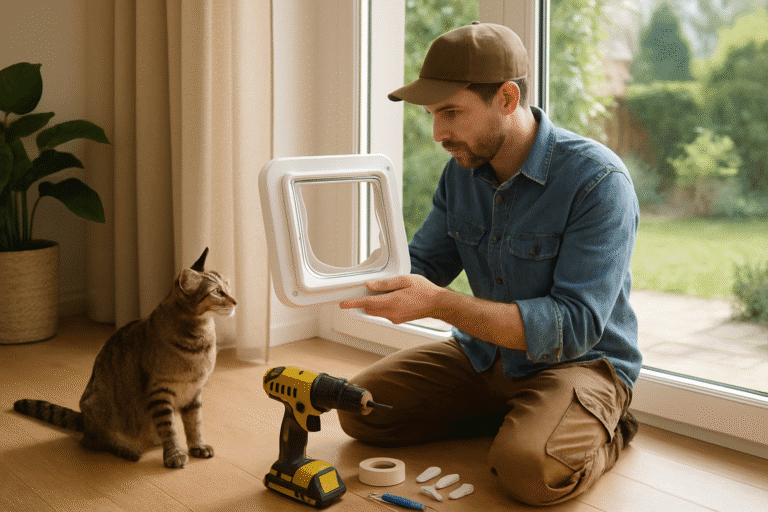 Installer une chatière sans percer la fenêtre : astuces et solutions 5 découvrez des astuces et solutions efficaces pour installer une chatière sans percer votre fenêtre. profitez d’options pratiques pour offrir une liberté à votre chat tout en préservant l’intégrité de vos vitres.