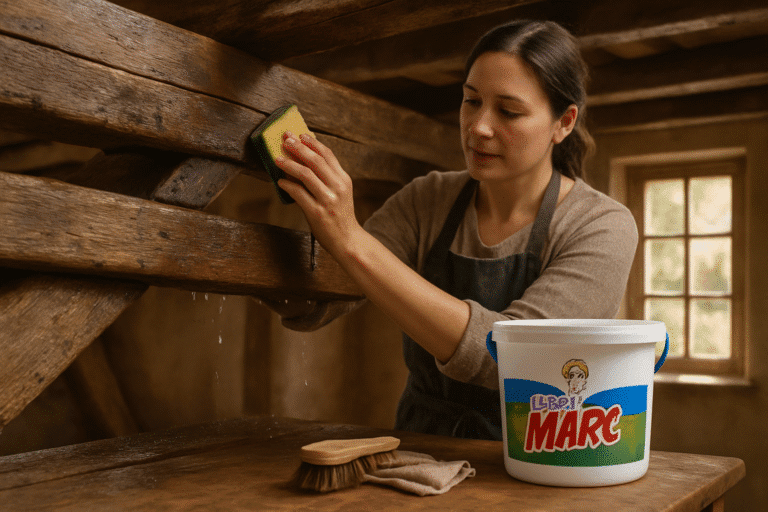 découvrez comment nettoyer efficacement vos poutres en bois avec la lessive saint marc grâce à nos conseils et astuces pratiques. redonnez éclat et propreté à votre intérieur en toute simplicité !