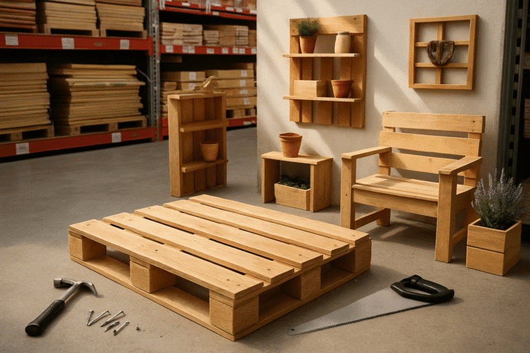 découvrez comment obtenir des palettes de bois gratuites chez brico dépôt et profitez de nos astuces et conseils pour les recycler facilement dans vos projets diy ou d’aménagement.