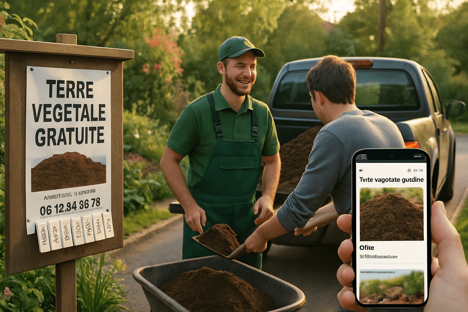 découvrez comment obtenir de la terre végétale gratuite grâce à nos astuces : repérez les dons, surveillez les annonces, et profitez des offres en vrac ou en big bag pour vos projets de jardinage !