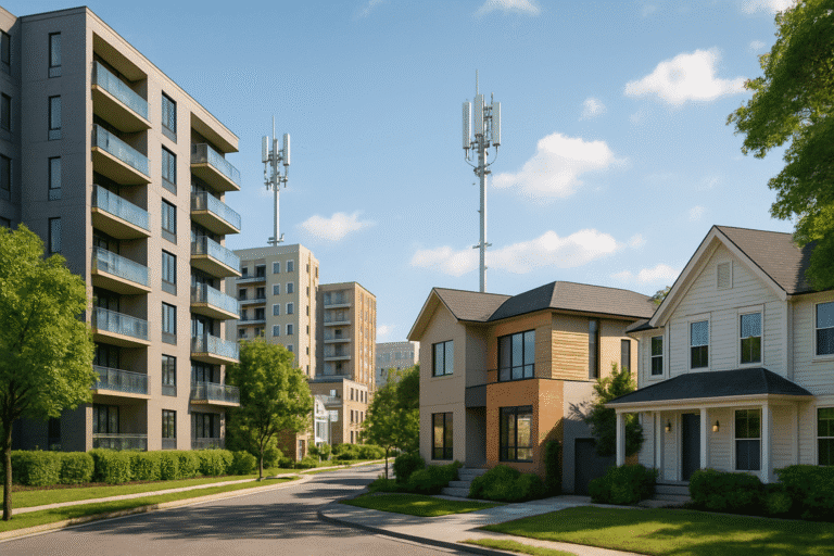 découvrez quelles sont les normes à respecter concernant la distance minimale de sécurité entre les habitations et les antennes 5g, afin d’assurer votre protection et de respecter la réglementation en vigueur.