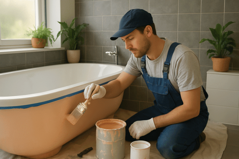 Repeindre sa baignoire : un avis sincère et équilibré 6 découvrez un avis honnête et équilibré sur la repeinte de baignoire : avantages, inconvénients, conseils et astuces pour réussir ou éviter cette rénovation.