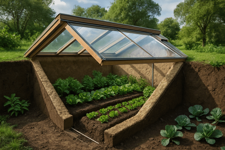 découvrez comment concevoir un plan walipini pour créer une serre souterraine efficace, optimisant la température et la croissance de vos plantes toute l'année.